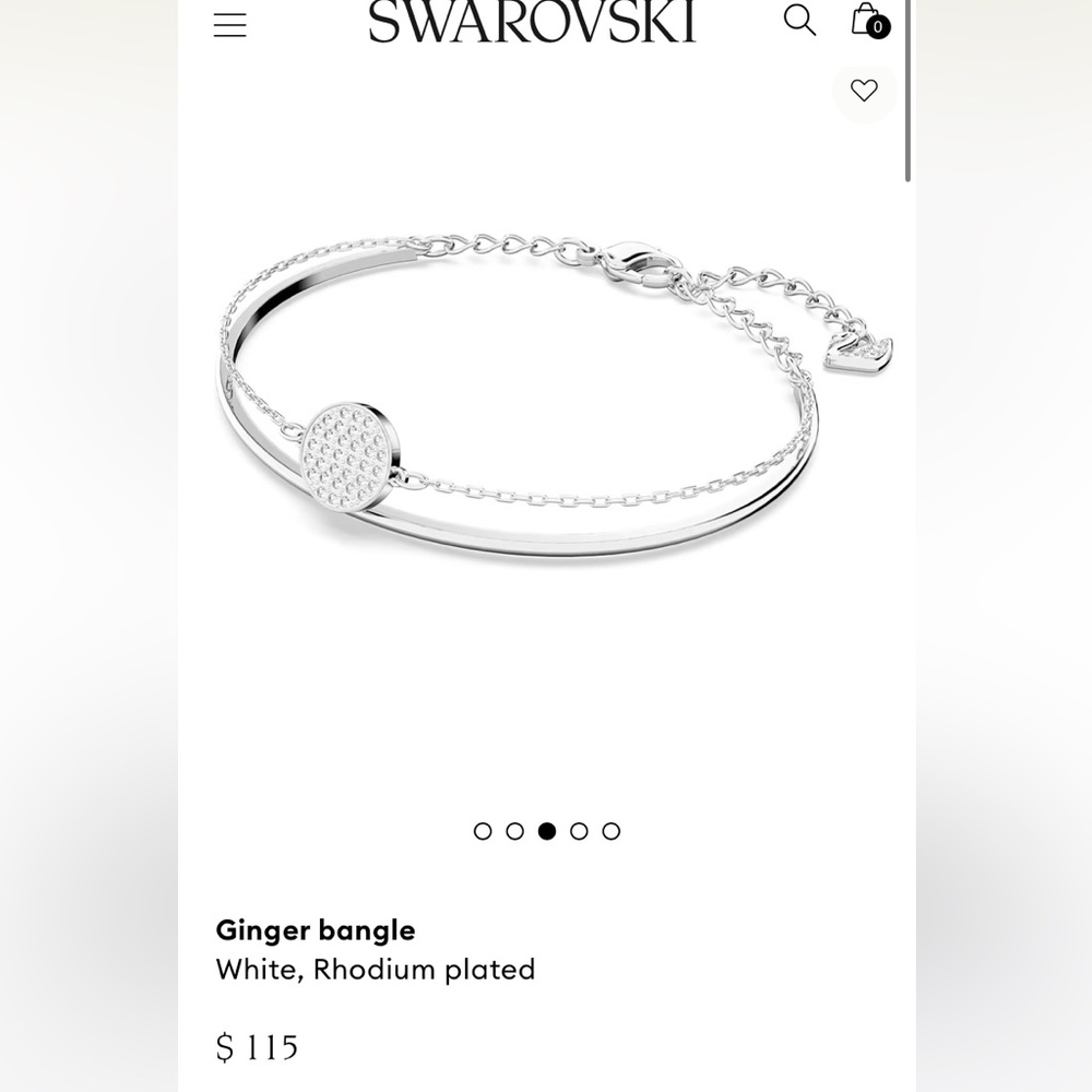 Swarovski bracelet Ginger bangle